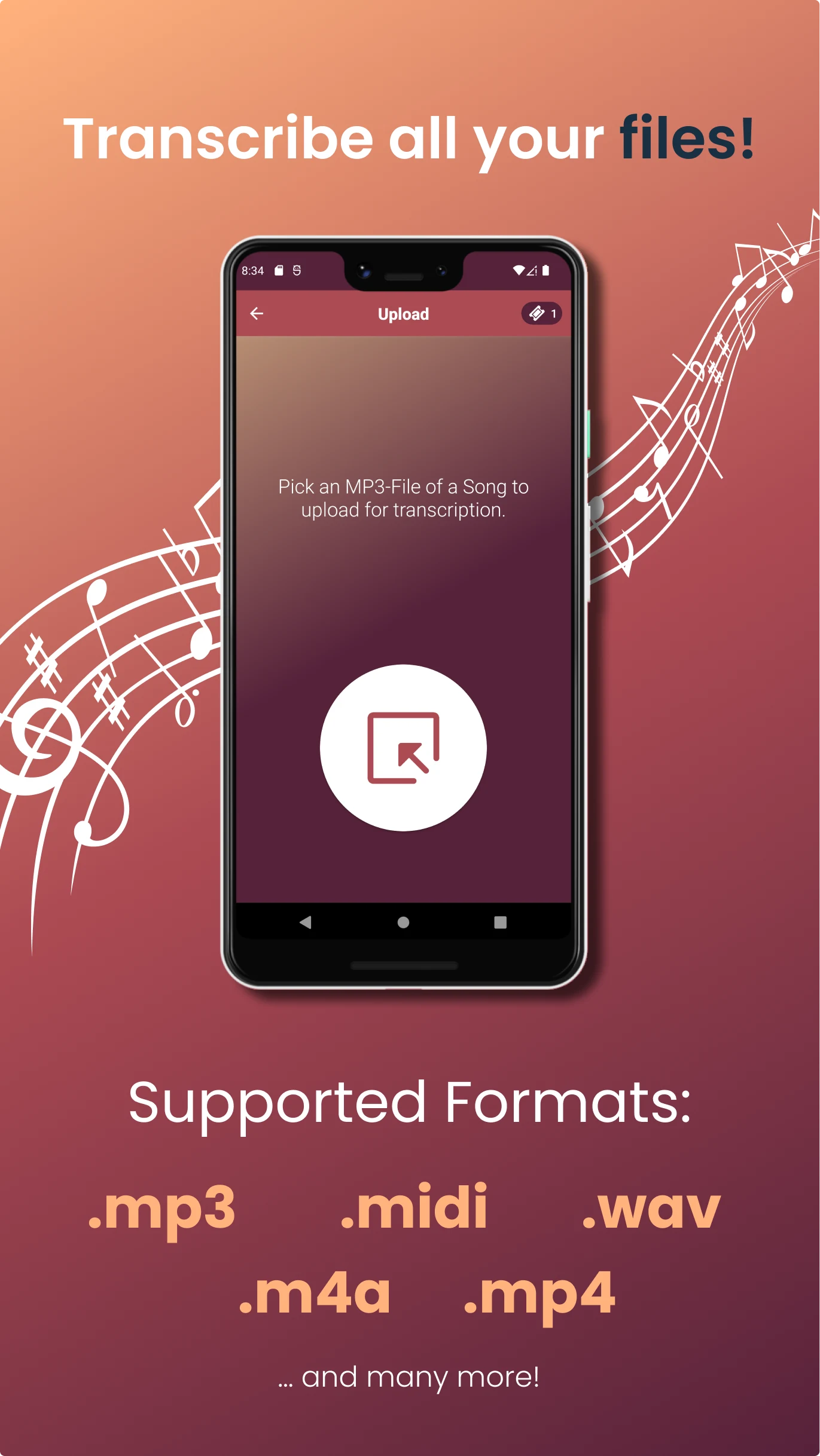 Sing2Notes – AI Vocal Notes screenshot