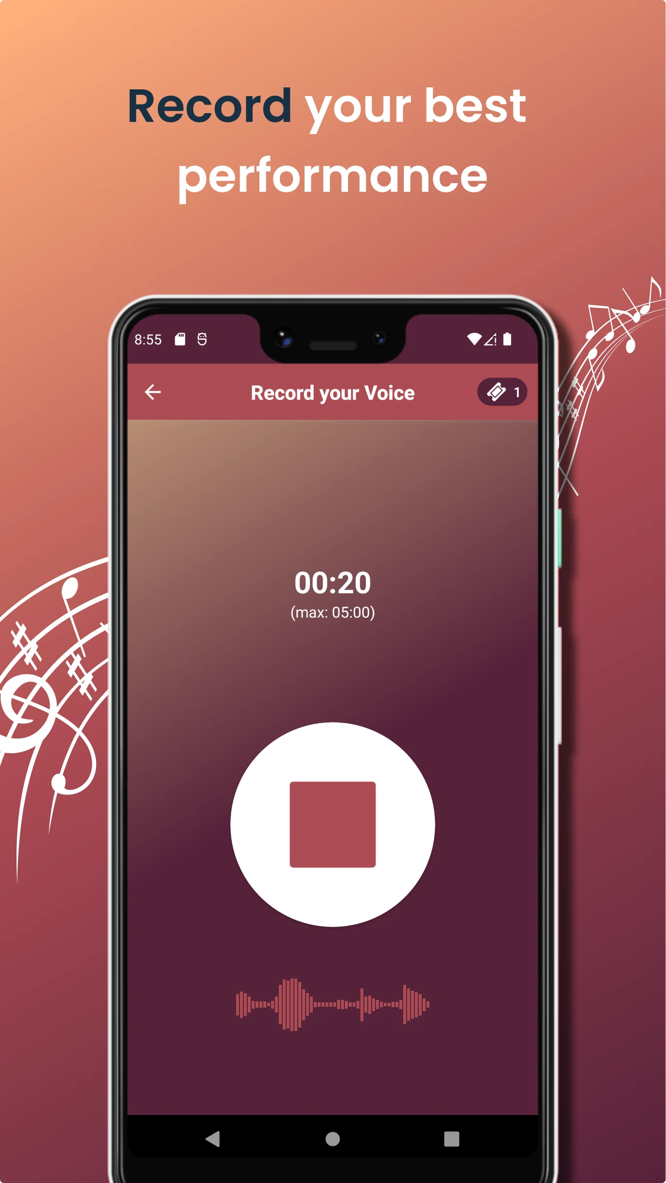 Sing2Notes – AI Vocal Notes screenshot